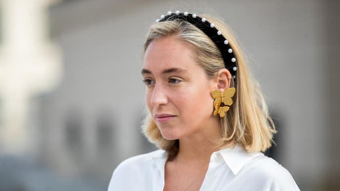 Coole Frisuren mit Haarschmuck