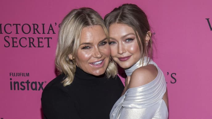Yolanda und Gigi Hadid