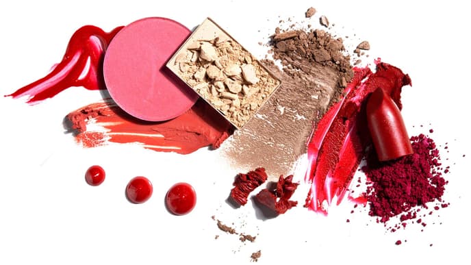 Make-up Flecken