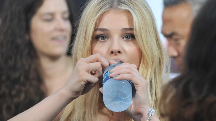 Chloe Moretz Wasserflasche