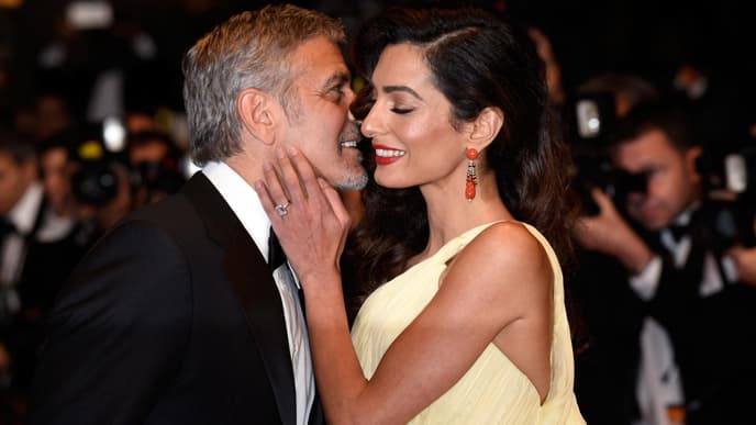 George und Amal Clooney schwanger