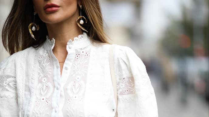 Chiffonbluse Trendteil im Herbst