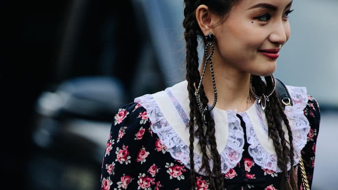 Romantischer Street Style