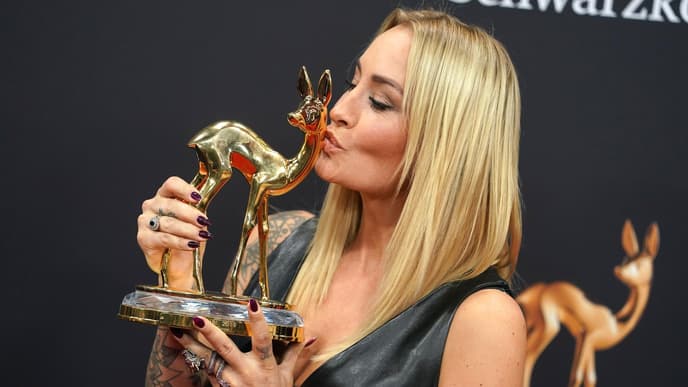 Sarah Connor mit Bambi