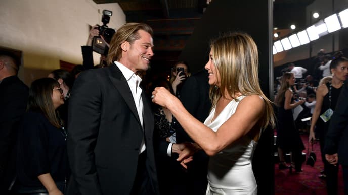 Brad Pitt und Jennifer Aniston