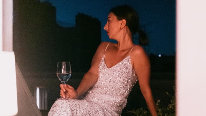 Kleid für den Valentinstag