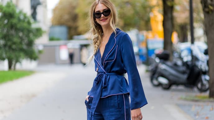 influencer im pyjama