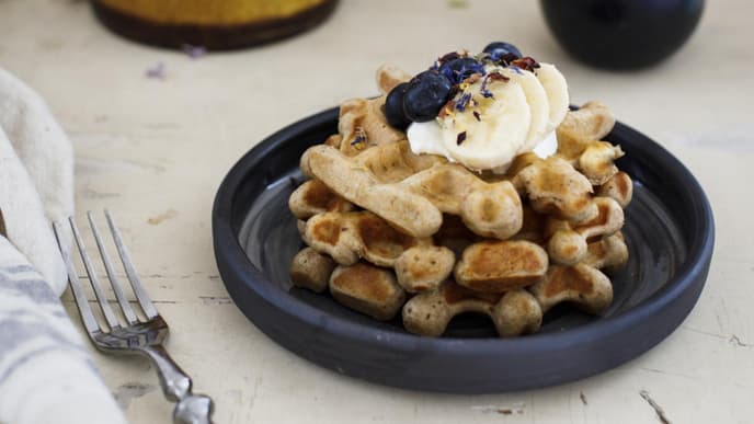 Bananenwaffeln