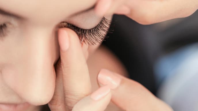 Magnetische Wimpern