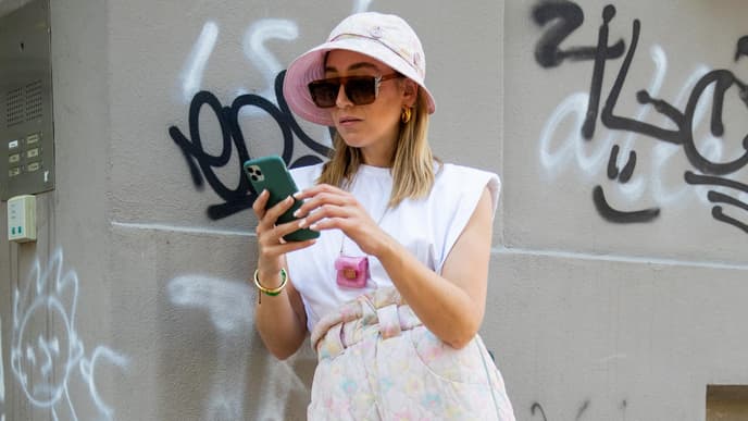 Online Shopping am Smartphone