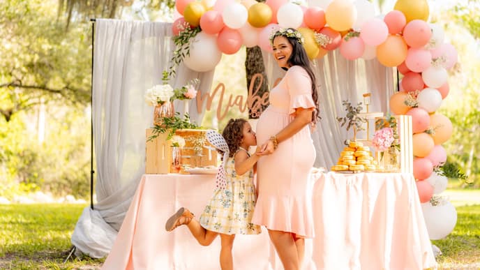 Babyparty Deko