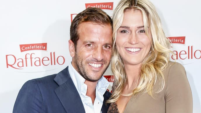 Rafael van der Vaart und Frau Estevania 