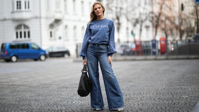 Vivianne Geppert Sweatshirt mit Jeans