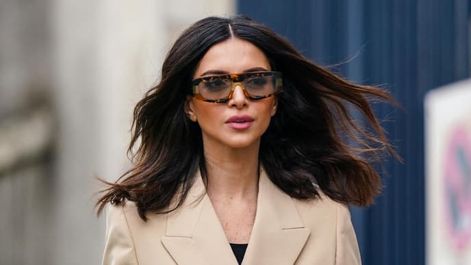 Nathalie Fanj mit Sonnenbrille