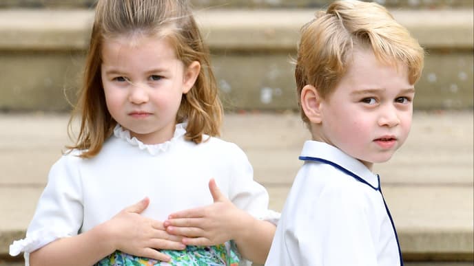 Prinzessin Charlotte und Prinz George