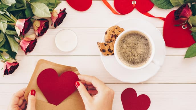 Valentinstag Deko