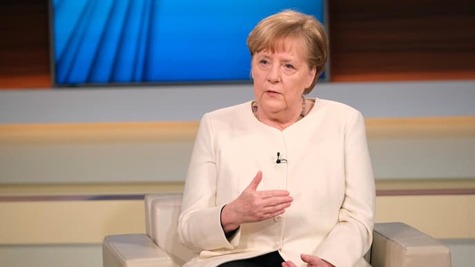 Angela Merkel bei Anne Will