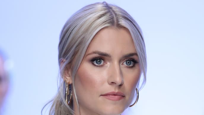 Lena Gercke verwirrter Blick