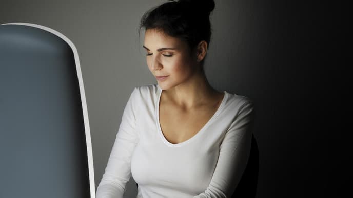 Lichttherapie Lampe