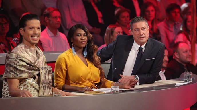 Jorge González, Motsi Mabuse und Joachim Llambi