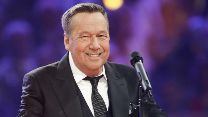 Roland Kaiser auf der Bühne 