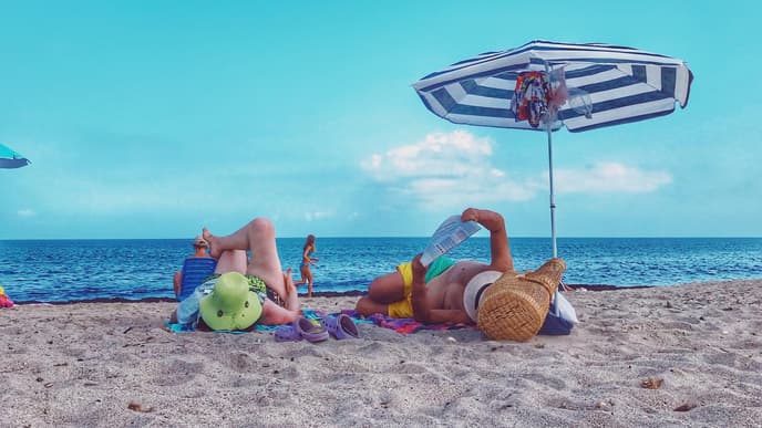 Corona: Urlaub am Strand