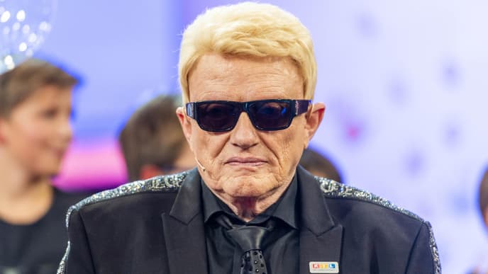 Heino trauriger Blick 