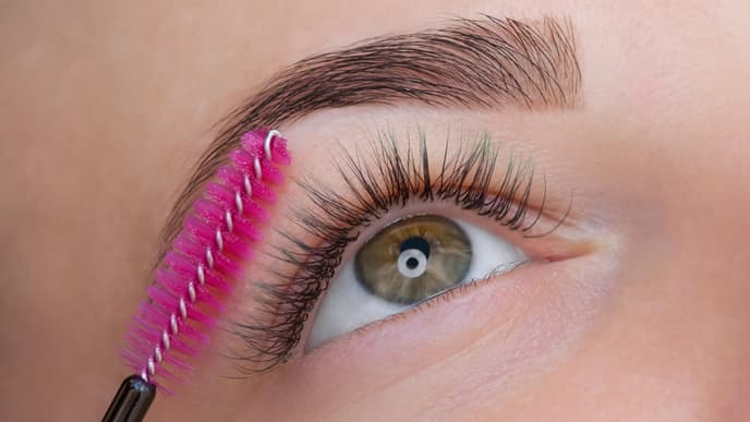 Wimpernbürste