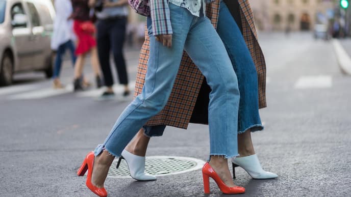 Modetrend 2021 Jeanshose