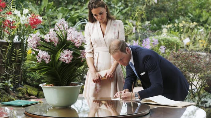 Herzogin Kate Prinz William Autogramm 