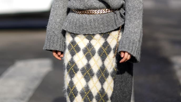 Argyl Muster Rock Streetstyle 