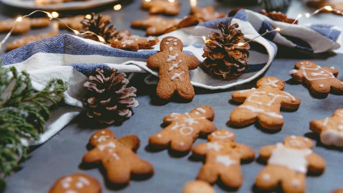 Vegane Weihnachtsplätzchen