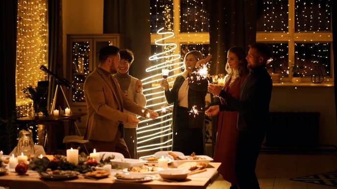 silvester party