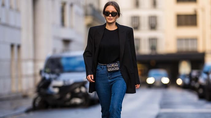 Blazer schwarz Modetrend 2022