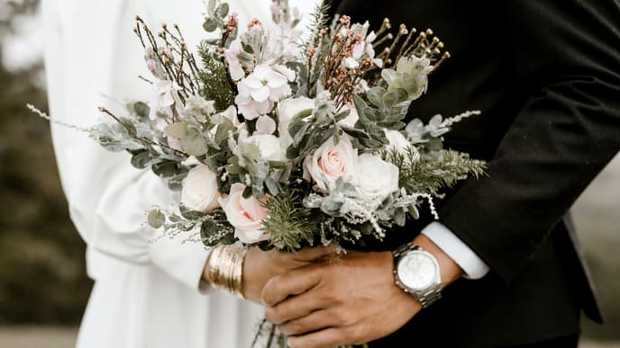 Paar Hochzeitstag