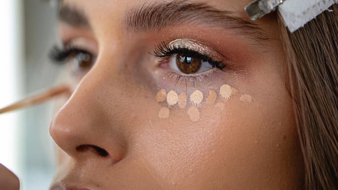 Concealer auftragen