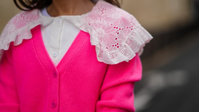 Modetrend pink und spitze