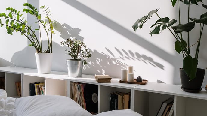 Pflanzen im Schlafzimmer