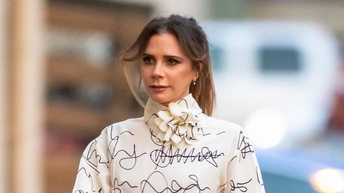 Victoria Beckham schöne Haut