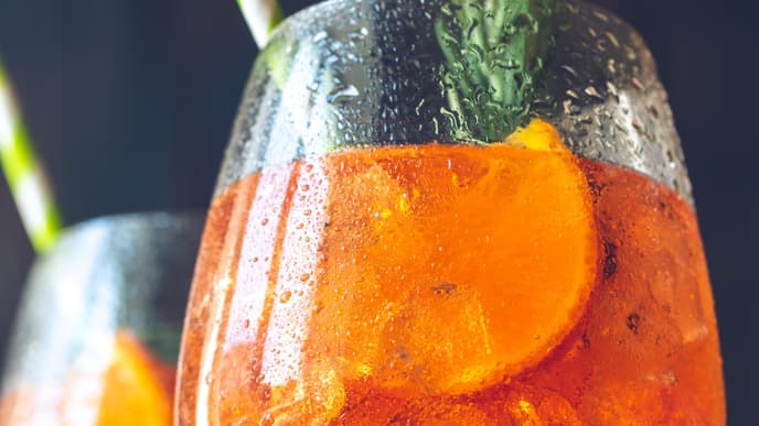 Aperol Mule im Glas