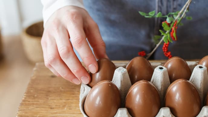 Schokoeier Ostern