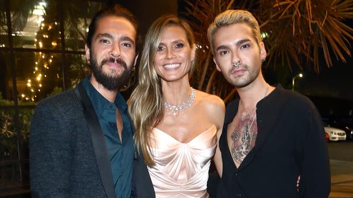 Tom Kaulitz, Heidi Klum und Bill Kaulitz