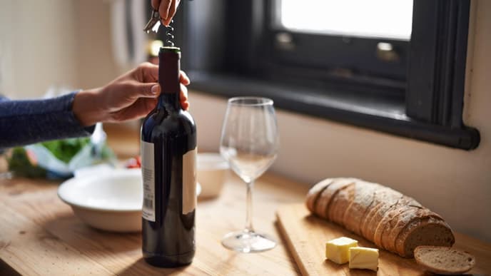 Wein im Haushalt