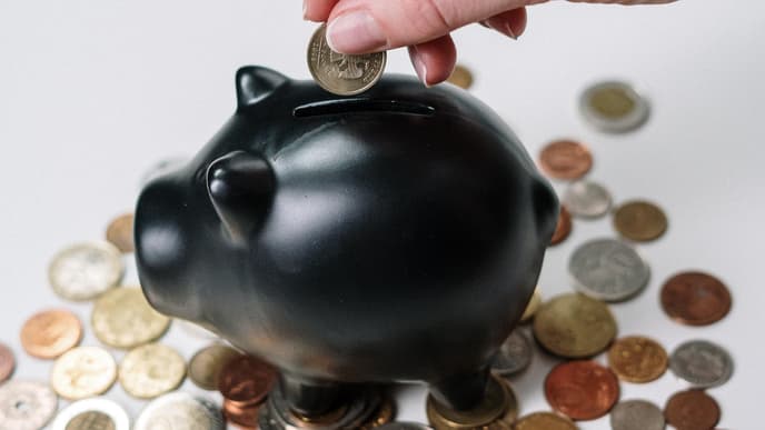 Geld im Sparschwein