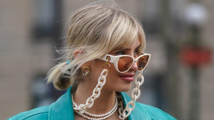 Xenia Adonts mit Sonnenbrille