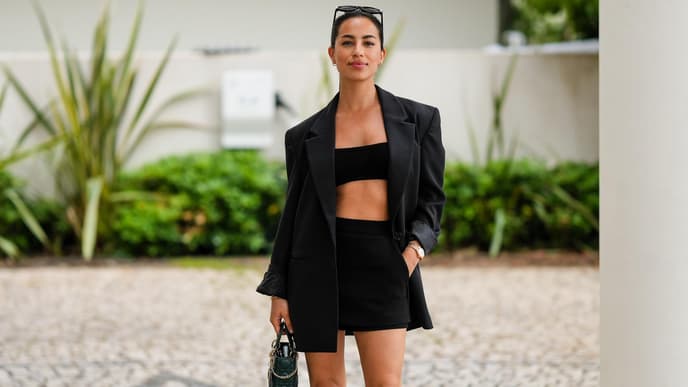 Gizem Emre Blazer schwarz