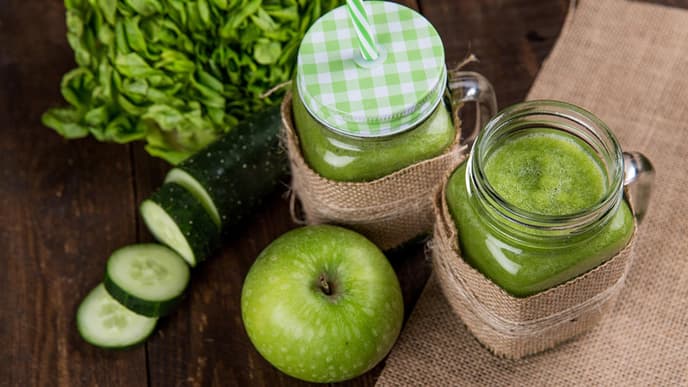 Grüner Saft