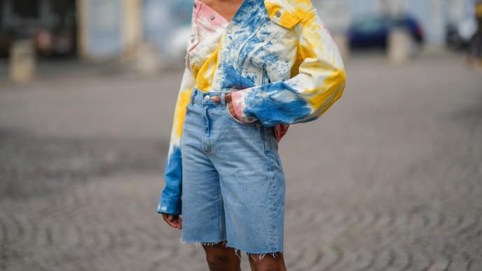 Radlershorts Denim Modetrend