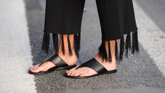 Modetrend Sandalen Schwarz