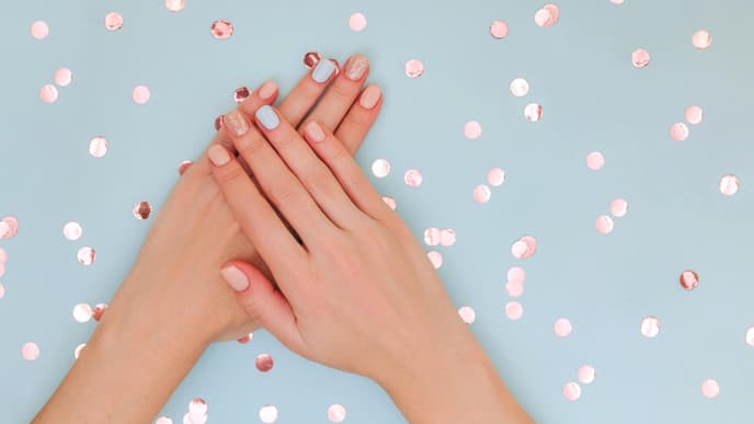 Confetti Nails Nagel-Trend